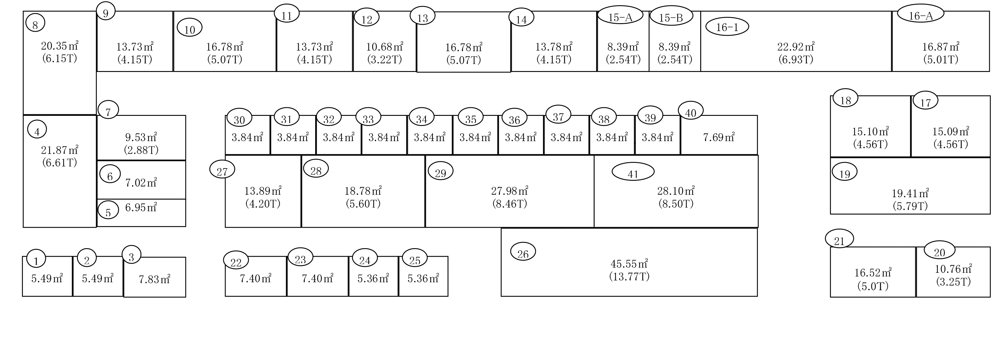 冷蔵倉庫の図面